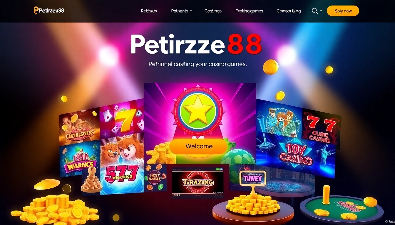Join Petirzeus88: Your Trusted Online Gambling Hub for Slots, Live Casino, and More