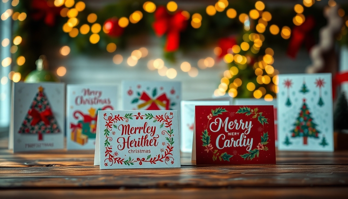 Crafting Unique Christmas Cards Shoreditch for a Memorable Holiday Season