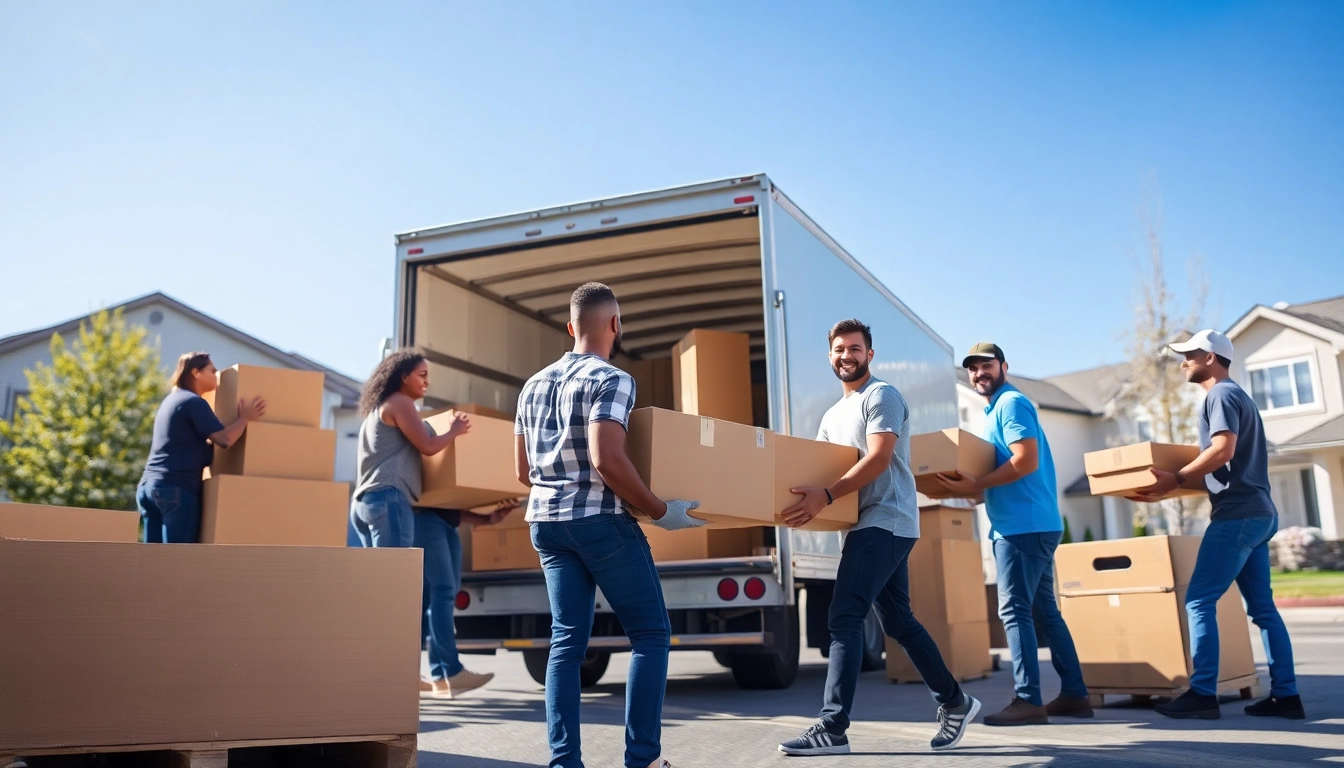 Movers Calgary expertly packing a truck with care and efficiency to ensure a seamless move.